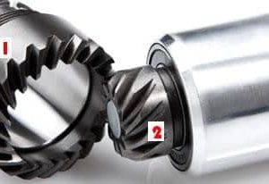 Alternative view of Jeux d’engrenages Couronne et pignon 4.90 pour Kit Vivax