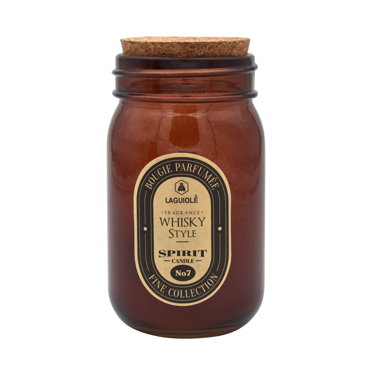 Bougie parfumée avec bouchon liège 170g