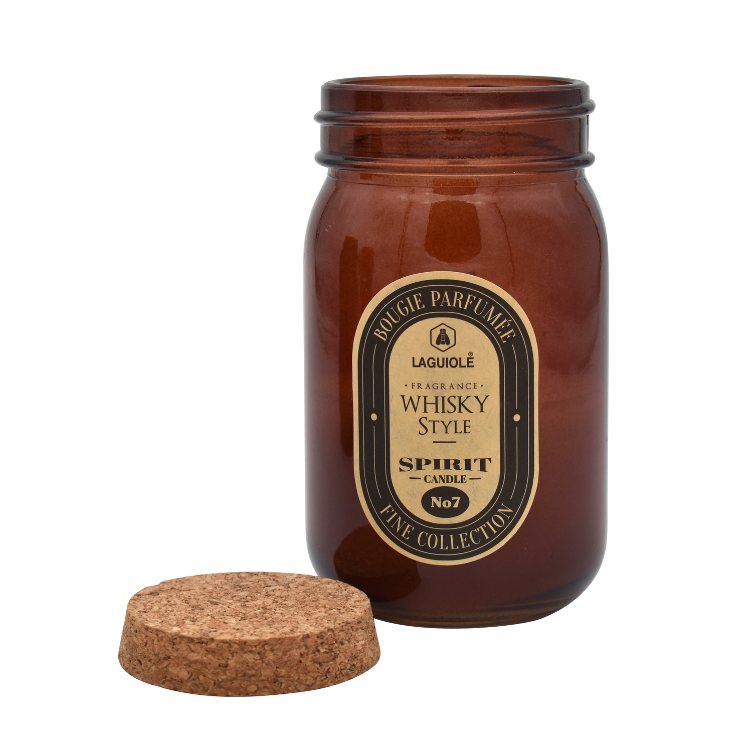 Bougie parfumée avec bouchon liège 170g – Image 3