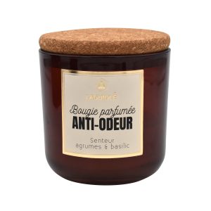 Bougie Parfumée au Citron Basilic et Agrumes – 195g