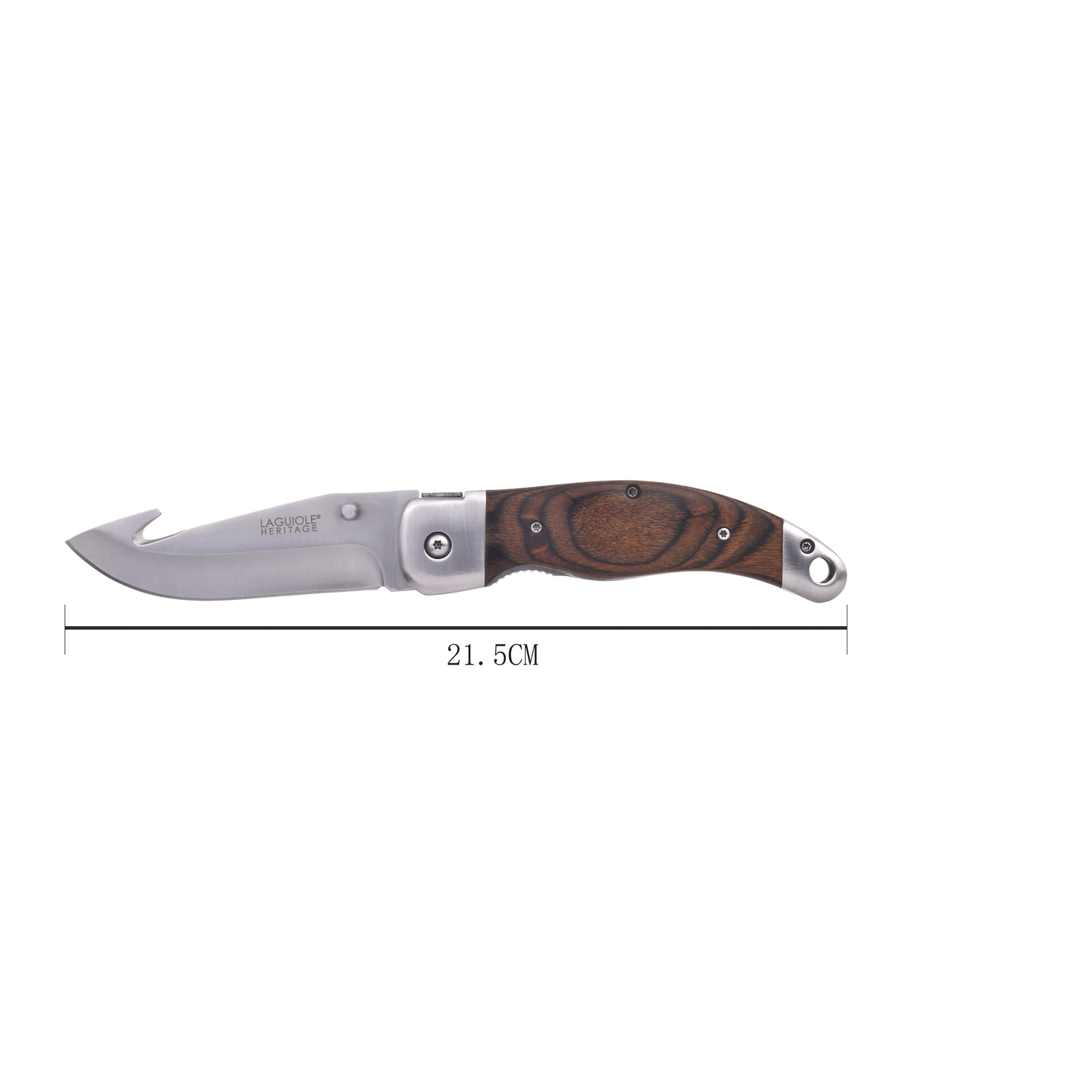 Coffret Couteau de Chasse avec Etui en Cuir Noir – Image 3