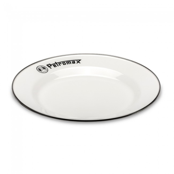 ASSIETTES EN EMAIL PETROMAX BLANC (SET DE 2 PIECES) (26 CM) – Image 2