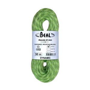 CORDE D’ESCALADE RANDO 8MM  – BEAL
