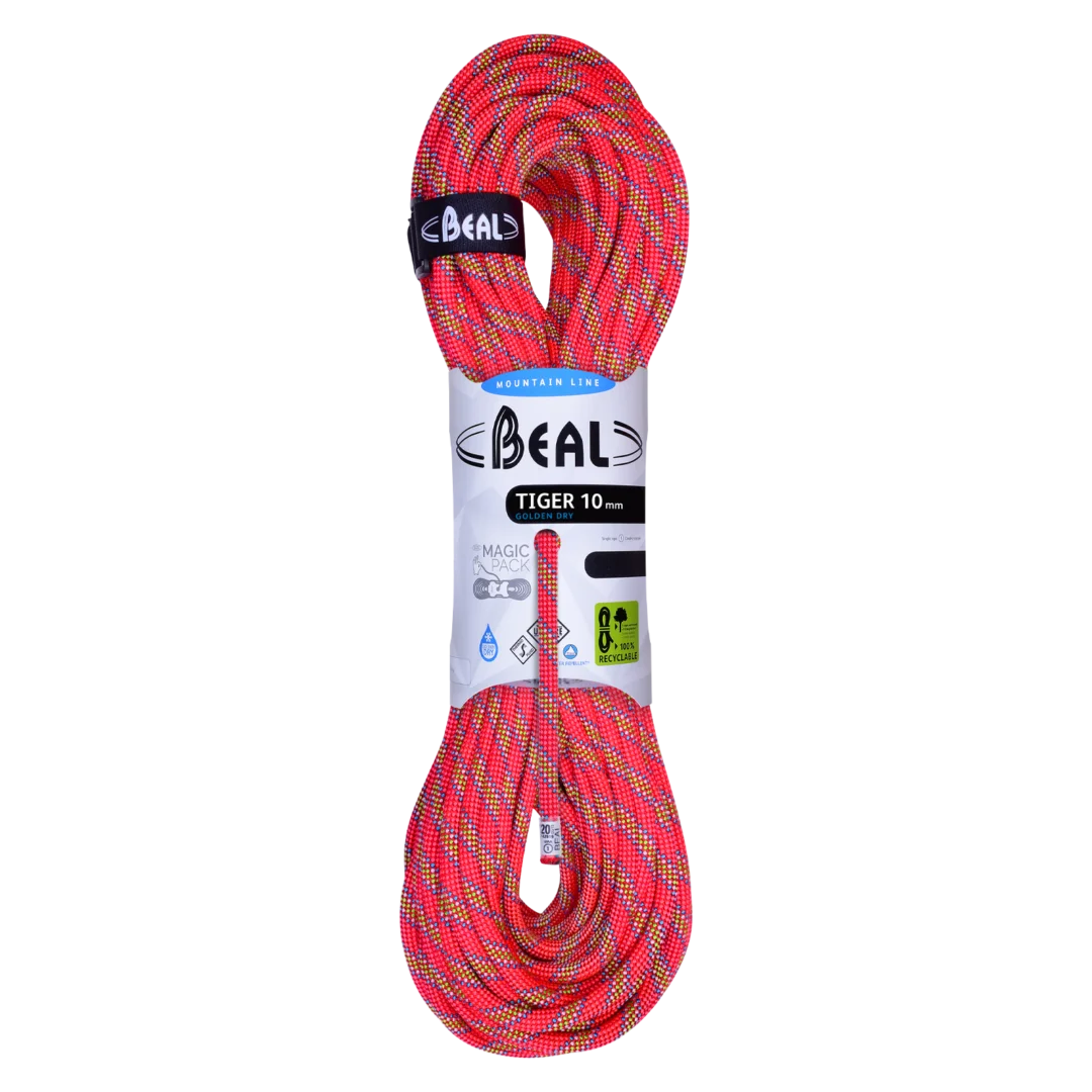 CORDE D’ESCALADE TIGER GOLDEN DRY 10MM – BEAL – Image 2