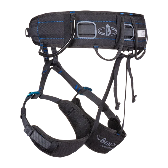 HARNAIS BAUDRIER D’ESCALADE AERO CLASSIC II NOIR – BEAL