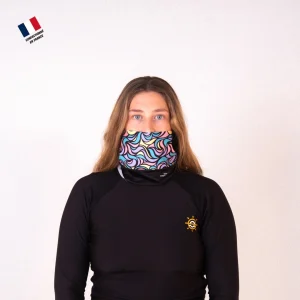 Alternative view of Bandeau / Cache-cou déperlant et polaire pour sports aquatiques Mellow Sea