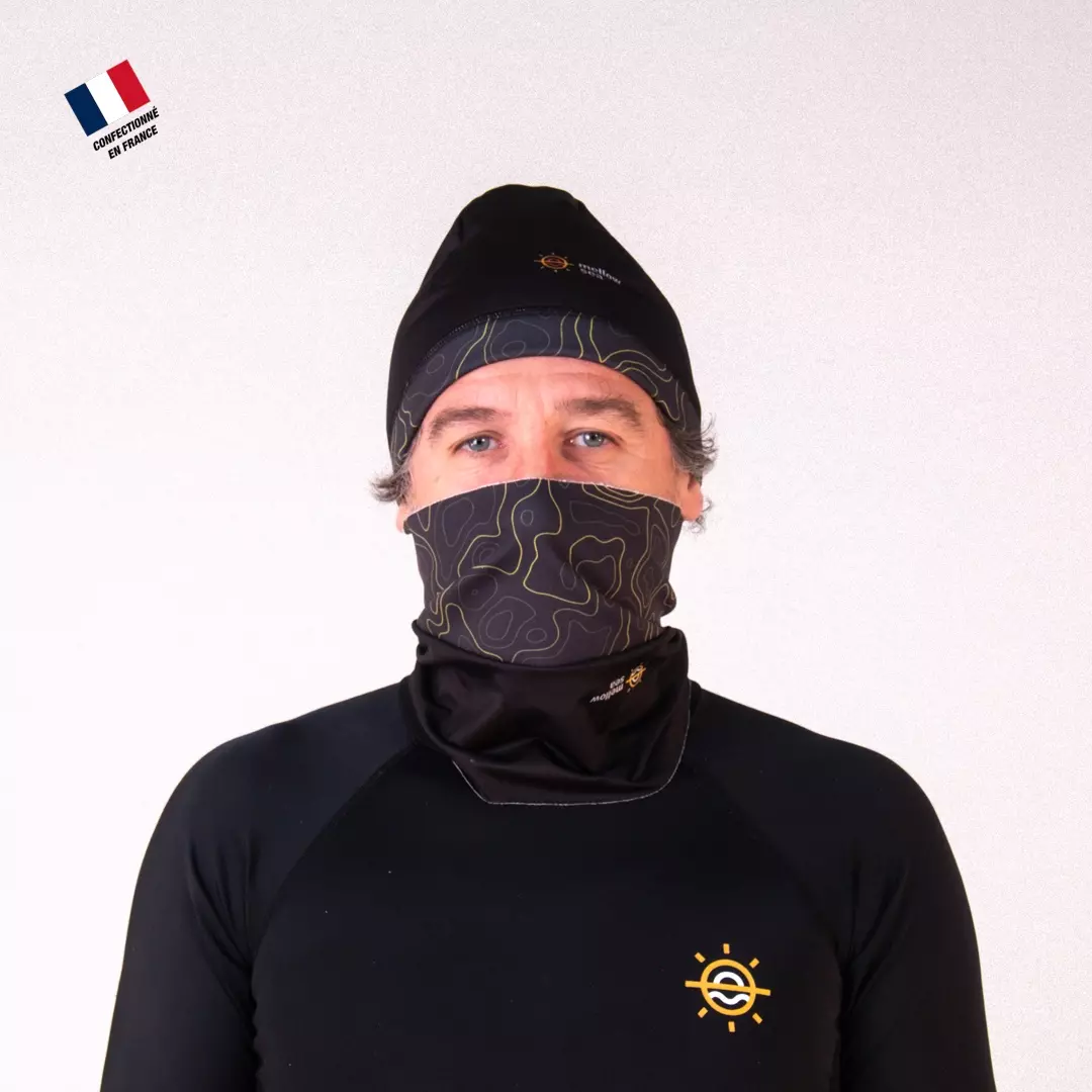 Bandeau / Cache-cou déperlant et polaire pour sports aquatiques Mellow Sea – Image 3