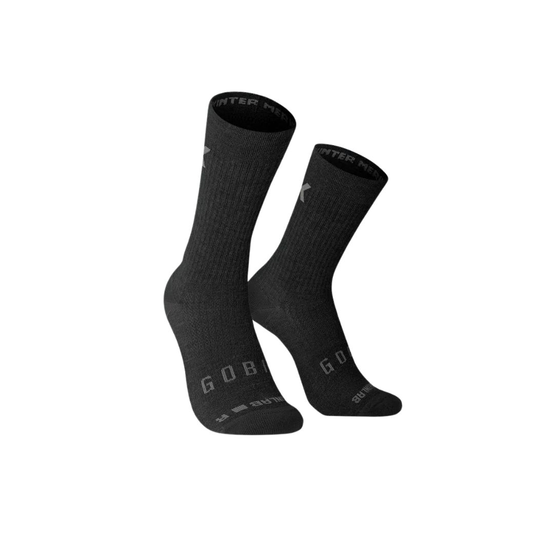 Chaussettes Hiver Gobik Winter Merino Coal