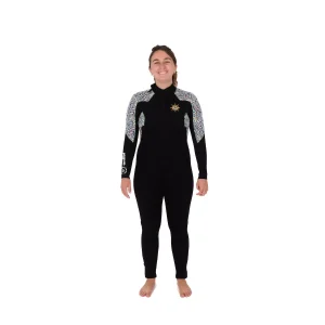 Alternative view of Combinaison Longe-côte Double-Zip 5/4/3 mm Femme Anfibi by Mellow Sea