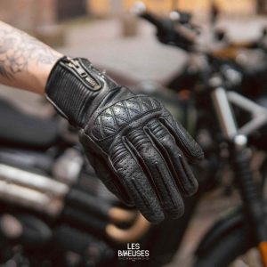 Gant moto femme cuir été RS Rocker Lady