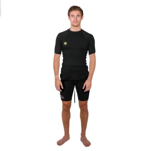 Lycra Polypro unisexe manches courtes intérieur polaire UPF 50+