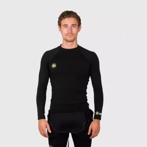 Lycra Polypro unisexe manches longues intérieur polaire UPF 50+