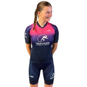 Alternative view of Maillot Femme Mako Triathlon Audencia La Baule