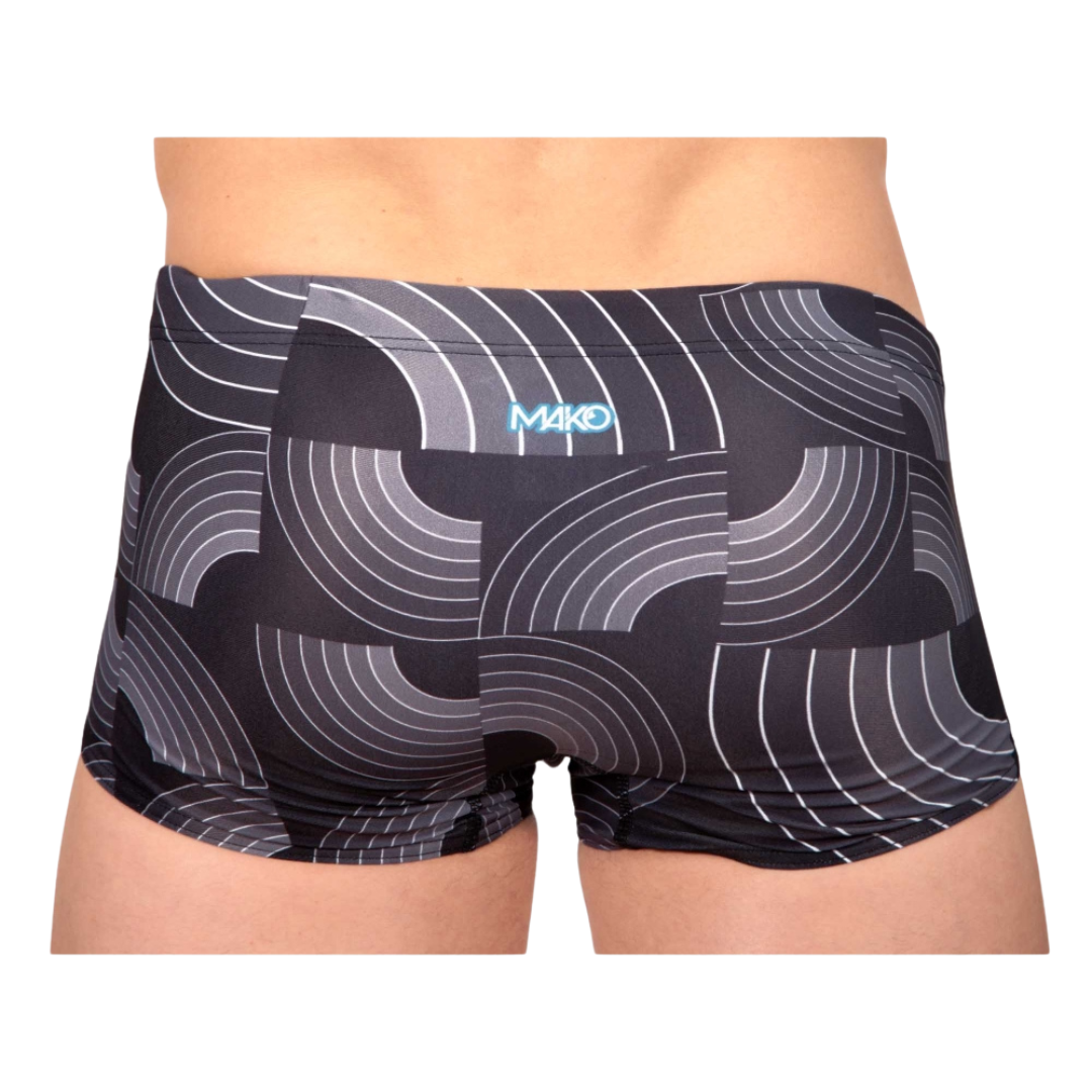 Maillot de Bain Mako Shorty Black Rainbow – Image 4