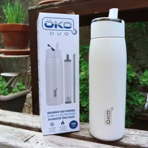 Alternative view of OKO DUO Gourde Isotherme Filtrante 700 ml + filtre inclus