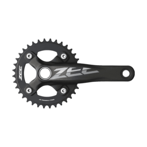 Alternative view of Pédalier Shimano ZEE 10v Noir FC-M645 36D 170mm 83 mm + Boitier BSA