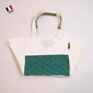Sac de plage upcyclé Garden Vibes Mellow Sea