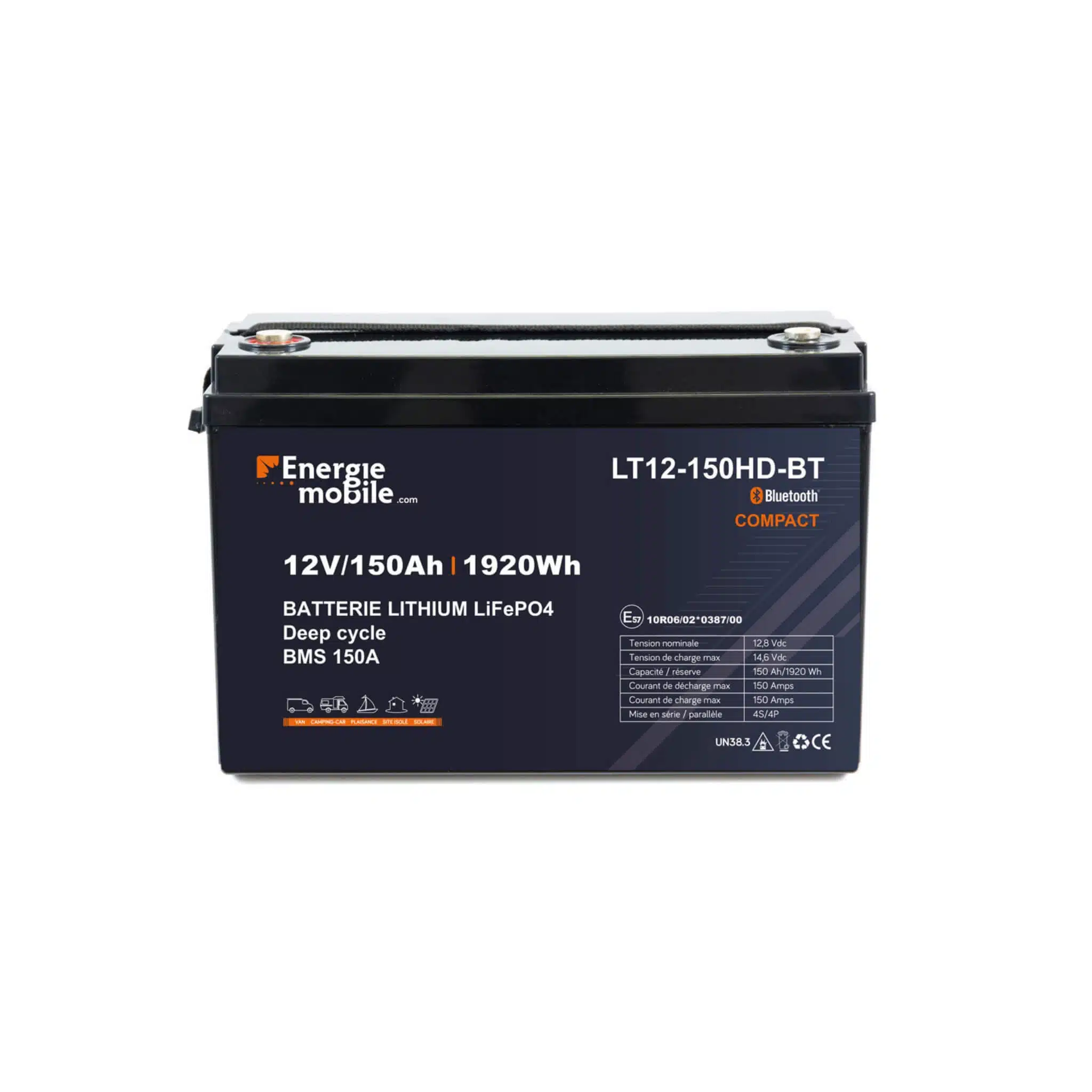 Batterie Lithium 150Ah Compact Energie Mobile
