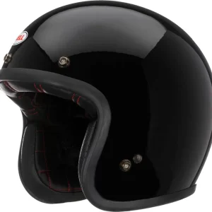 Casque moto jet Custom 500 DLX Noir