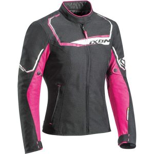 Blouson moto femme rose : Challenge Lady