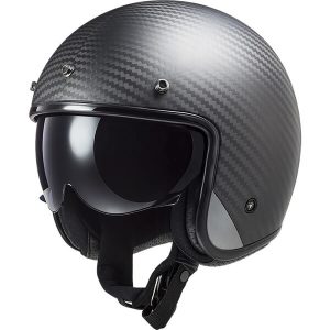 Alternative view of Casque moto jet femme Bob Carbon LS2