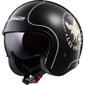 Casque moto jet femme Spitfire Flier LS2