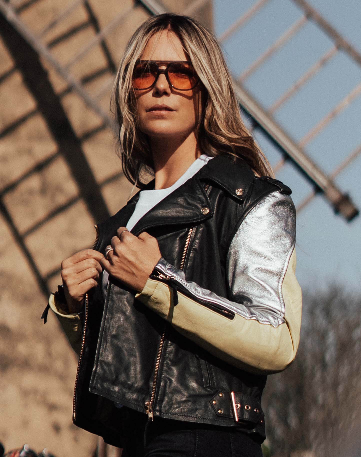 Veste moto pour femme Gemma – Image 4