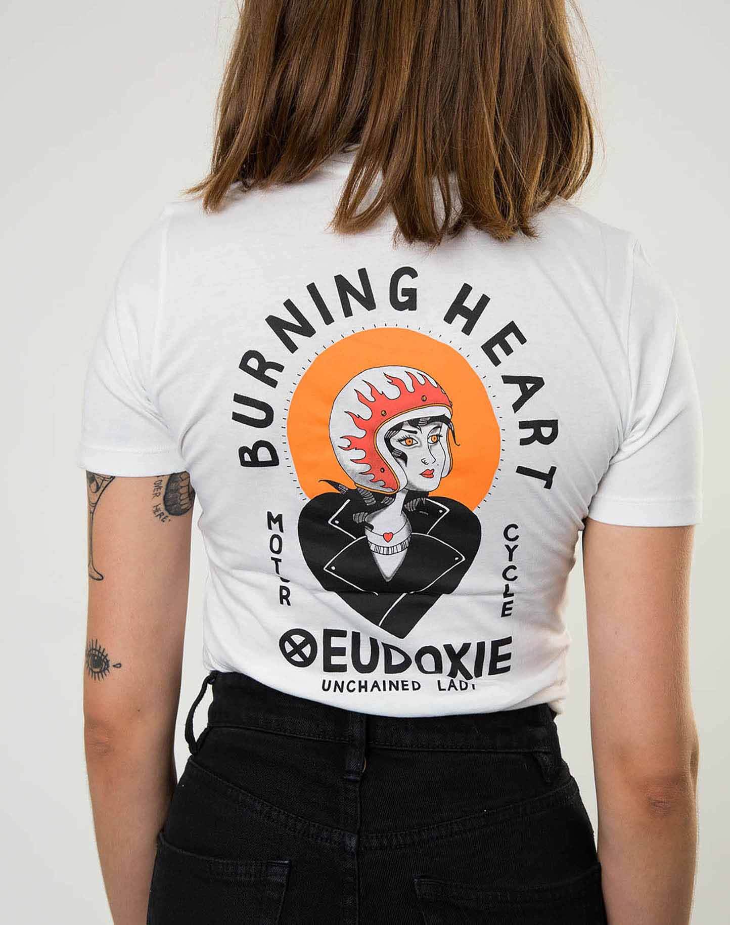 T-shirt moto femme Marie – Eudoxie – Image 2