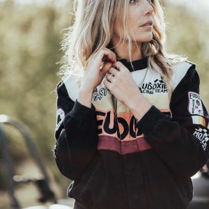 Blouson moto pour femme Racing – Eudoxie