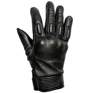 Alternative view of Gant moto femme SIDE noir