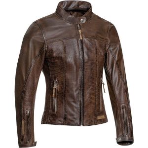 Alternative view of Blouson moto femme été cuir Crank Air Lady