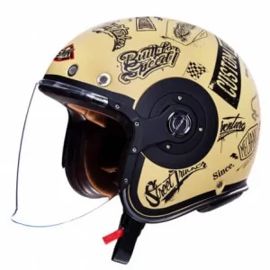 Alternative view of Casque moto jet Retro Tracker
