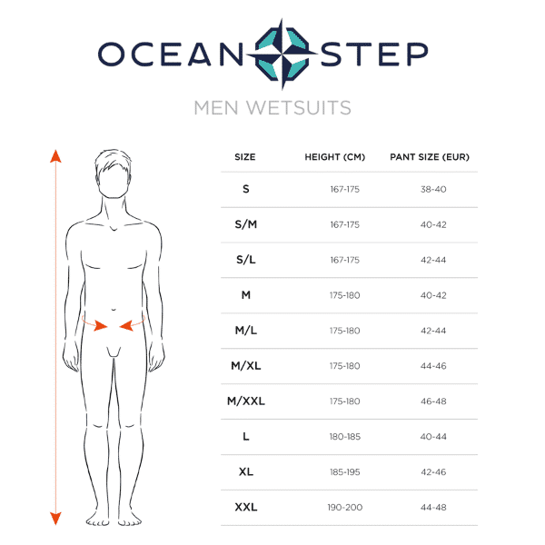 Combinaison de longe-côte double zip 4mm Optimizer Homme Ocean Step – Image 3