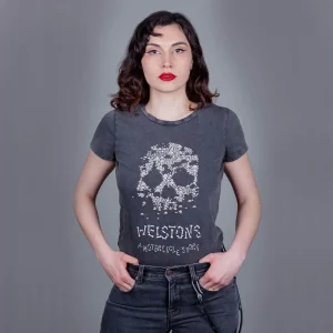 Alternative view of T-shirt Helstons Skull