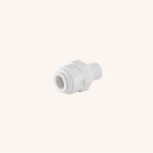 Union simple mâle – Tubing 3/8″ – Filetage 1/4″ NPTF