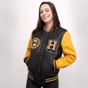 Blouson moto femme University Helstons